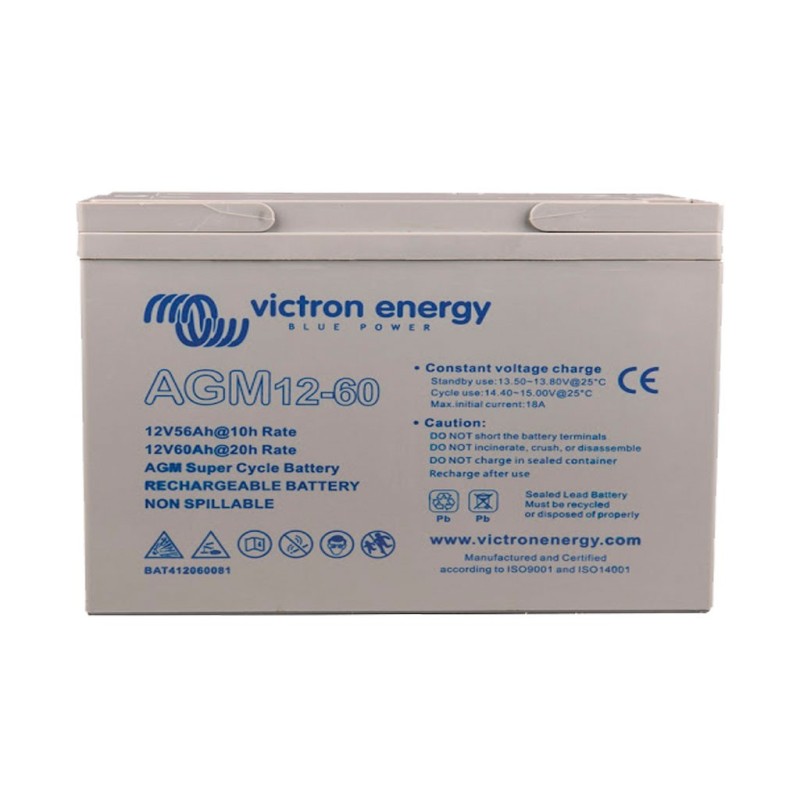 Batería Victron 12V/60Ah AGM Deep Cycle Batt.