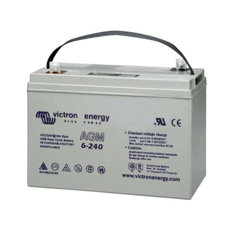 Batería Victron 6V/240Ah AGM Deep Cycle Batt.