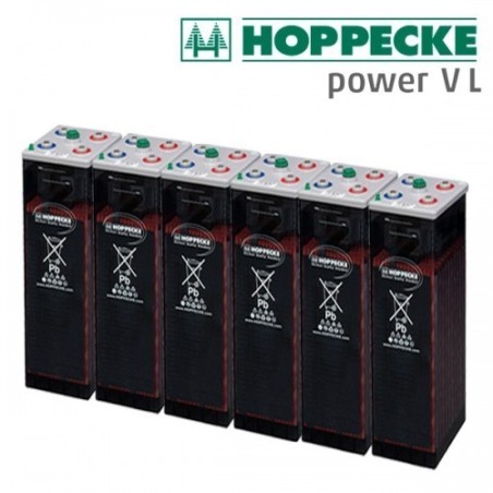 Batería Estacionaria a 12V Hoppecke V-L 2-690 (6 OPZS 600) de 910 Ah (C100)