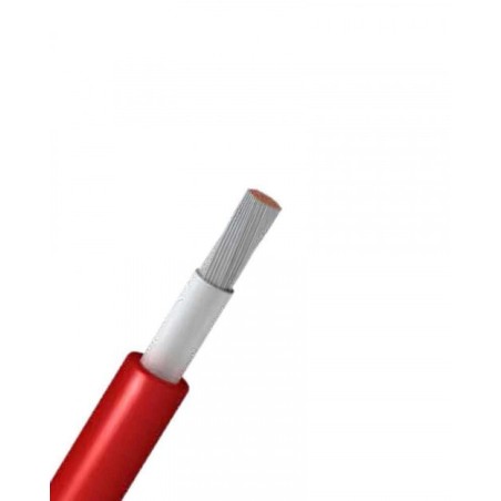 Cable Unifilar 16 mm2 SOLAR PV ZZ-F Rojo