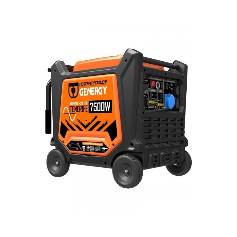 Generador Inverter 7500 W Genergy Tenerife II RC SILENT