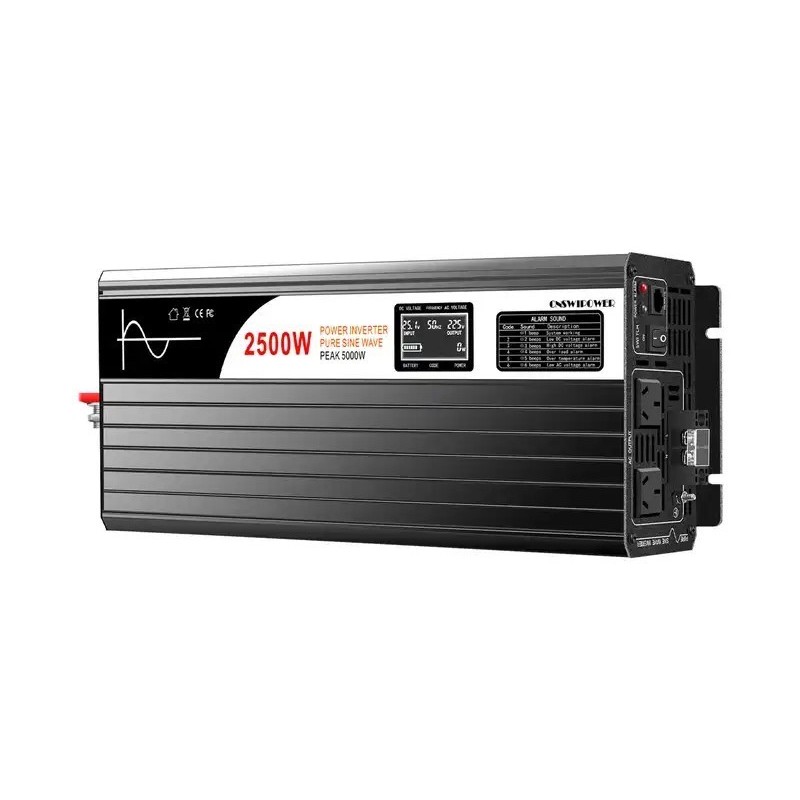 Inversor de onda pura Efitron 12V/2500W. (5000 W pico)