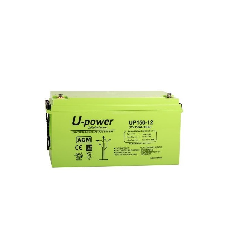 Bateria AGM 150 ah C20 12V