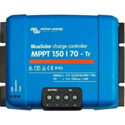 Regulador Victron BlueSolar MPPT 150/70-MC4, auto 12/24/36/48V y 70A