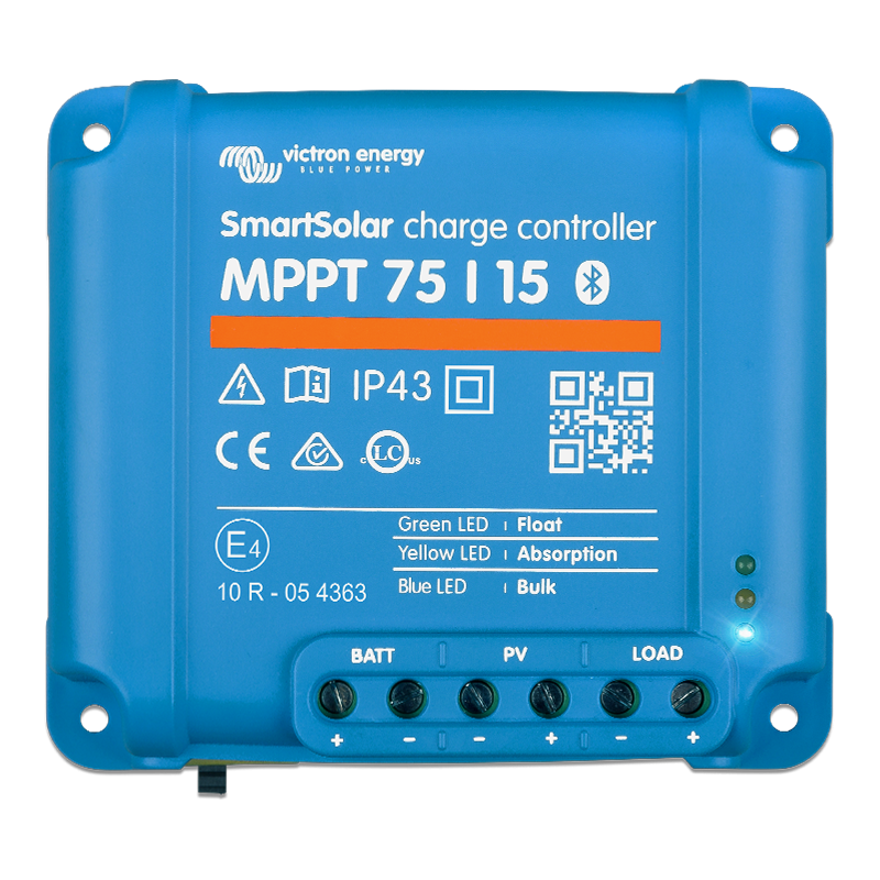 Regulador Victron SmartSolar MPPT 100/15 auto 12/24V y 15A