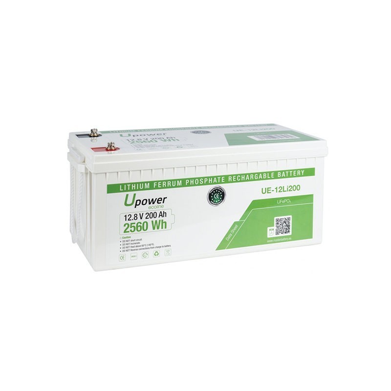 Batería de litio monoblock 12V/200Ah U-power Ecoline