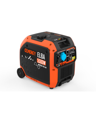 Generador Inverter 5000 W Genergy Elba RC SILENT
