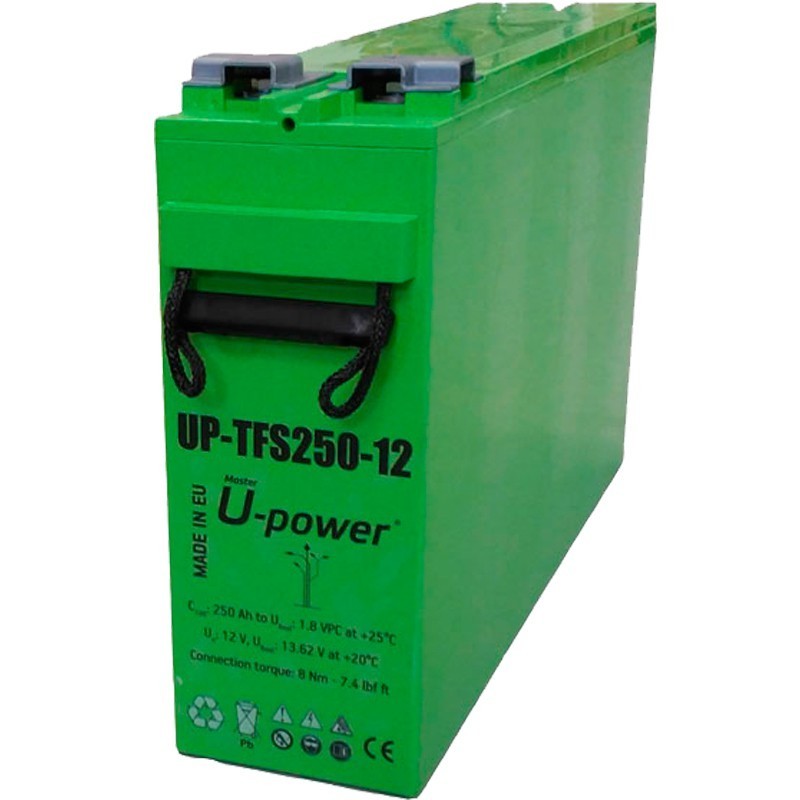 Bateria FTS250 AGM ciclo profundo 250Ah U-Power