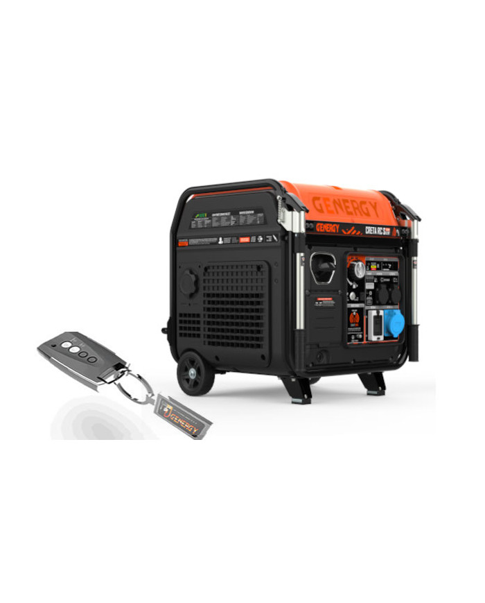 Generador Inverter 7500 W Genergy Creta RC SILENT