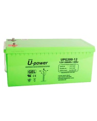 Batería de Gel 12V/200 Ah. UPower  UPG200-12