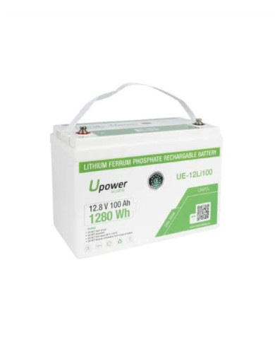 Batería de litio Upower con Bluetooth 12V/100 Ah. UE-12Li100BL