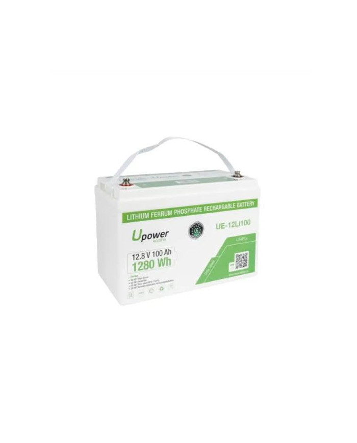 Batería de litio Upower con Bluetooth 12V/100 Ah. UE-12Li100BL