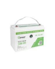 Batería de litio Upower con Bluetooth 12V/100 Ah. UE-12Li100BL