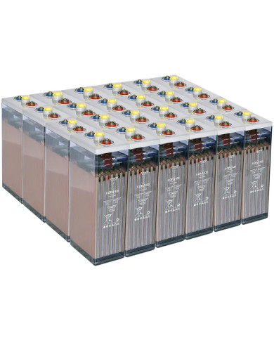 Bateria estacionaria UPOWER 6 OPzS 420 de 48V/651Ah C100 (474 Ah en C10)
