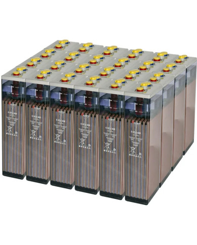 Bateria estacionaria UPOWER 6 OPzS 600 de 48V/949 Ah C100 (672 Ah en C10)