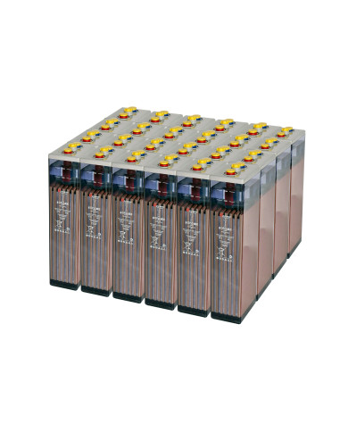Bateria estacionaria UPOWER 8 OPzS 800 de 48V/1256 Ah C100 (893 Ah en C10)