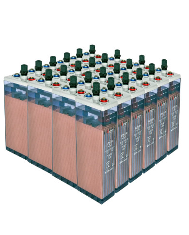 Bateria estacionaria UPOWER 5 OPzS 350 de 48V/544 Ah C100 (396 Ah en C10)