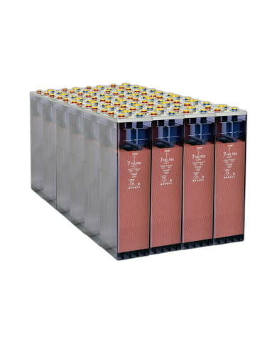 Bateria estacionaria UPOWER 7 OPzS 490 de 48V/739 Ah C100 (541 Ah en C10)