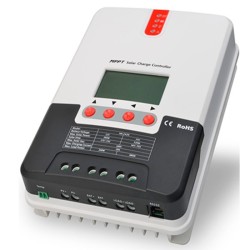 Regulador con display MPPT puro 12/24V.20A. Vmax: 100V. SR-ML2420