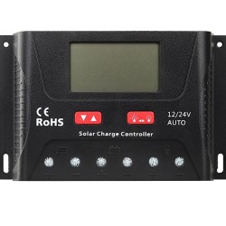 Regulador de carga PWM 12/24V de 10A y 20A. SR-HP24XX