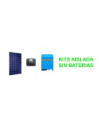 Kits Solar Aislada sin Baterías